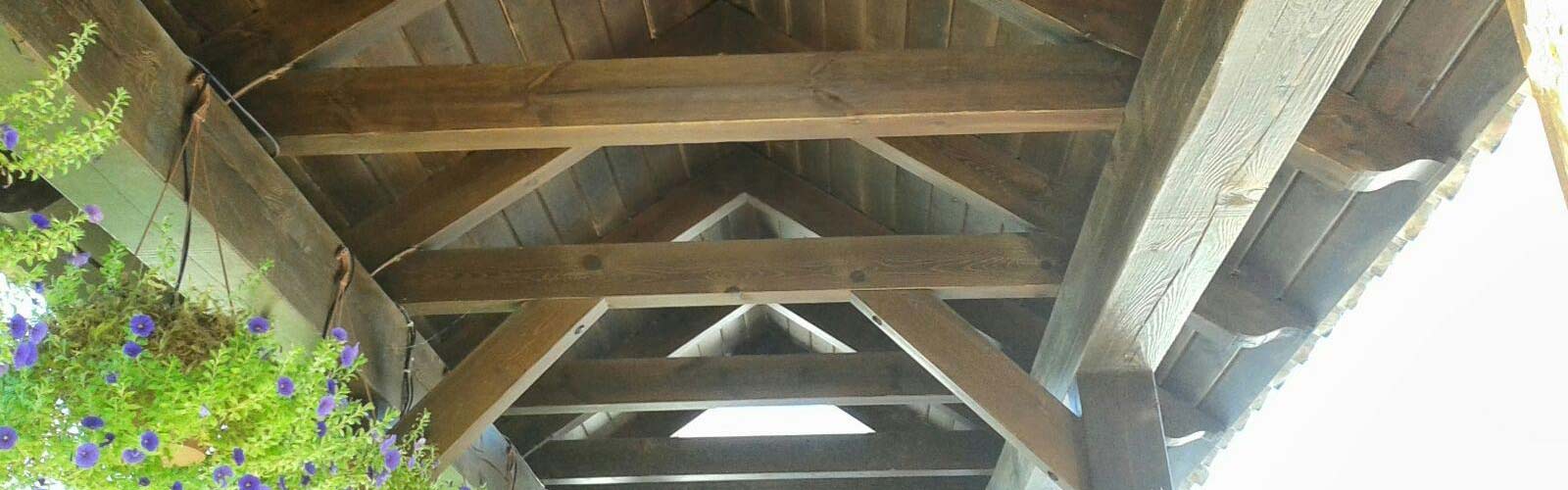 Carpintería de Madera Matías Ruiz Cañada e Hijos C.B. techo de madera
